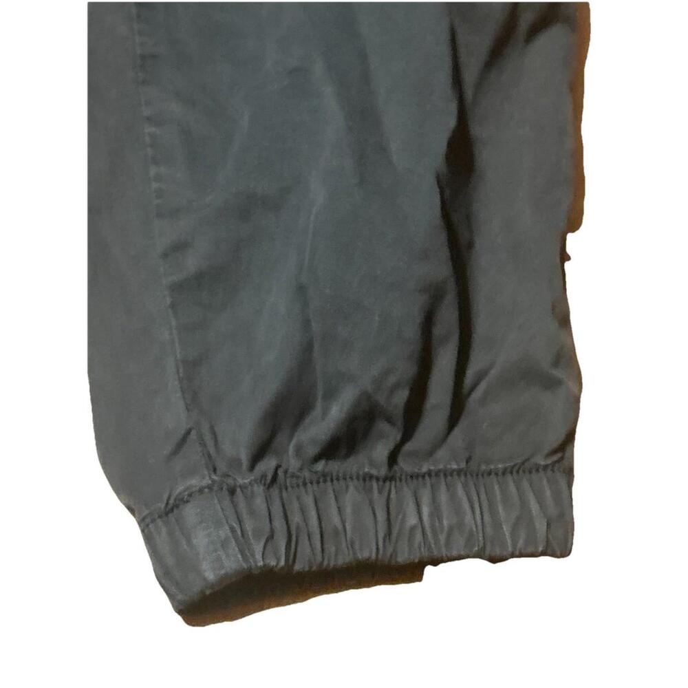 American Eagle Outfitters Cargo Jogger Pants Womens 6 Black Stretch Tapered Leg - Picture 3 of 6
